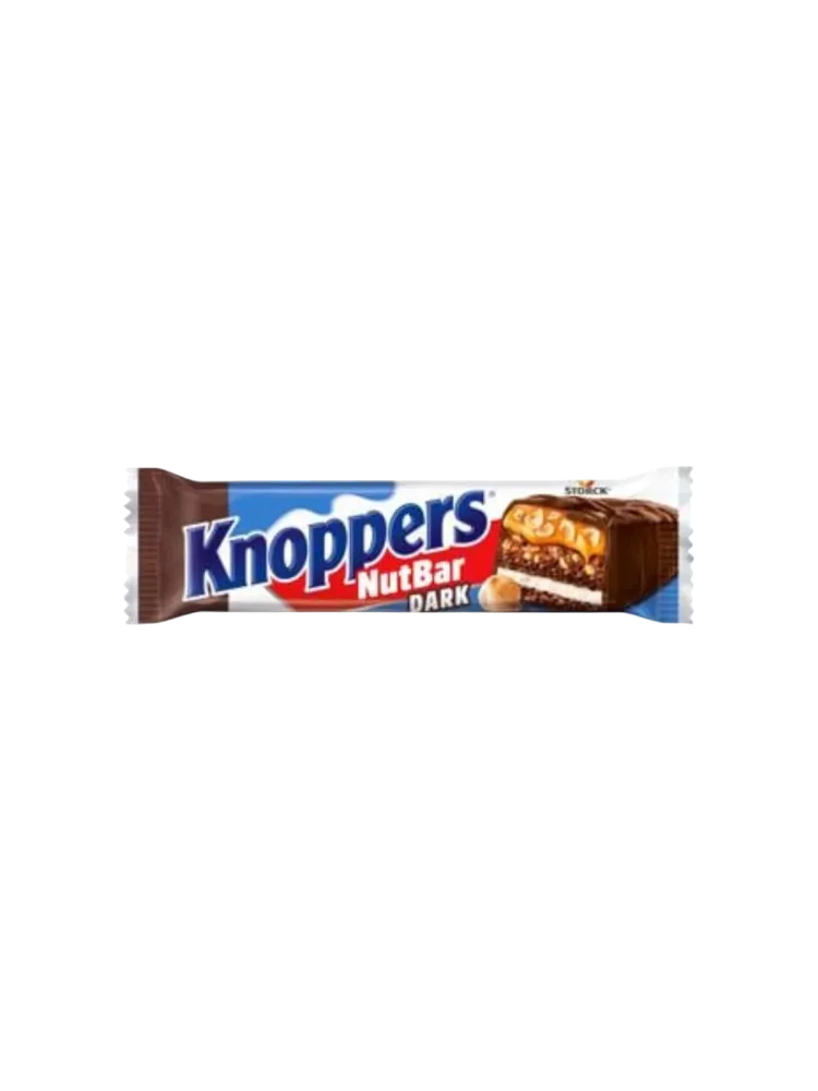 Батончик шоколадный Knoppers Nutbar Dark 40г